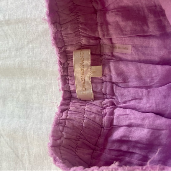 Love Shack Fancy Ruffle Mini Skirt - Picture 2 of 3